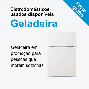 Eletrodomésticos usados à escolha - Geladeira (100-150L)