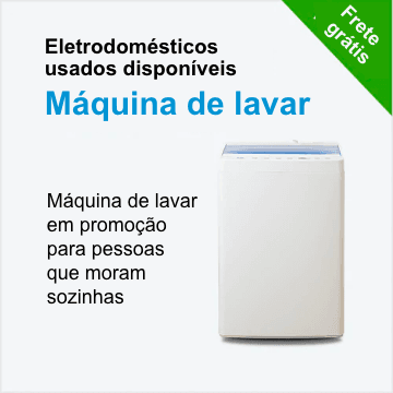 Eletrodomésticos usados à escolha - Máquina de lavar (4,2-6,0kg)