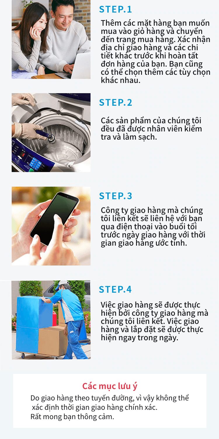 Các bước đăng ký