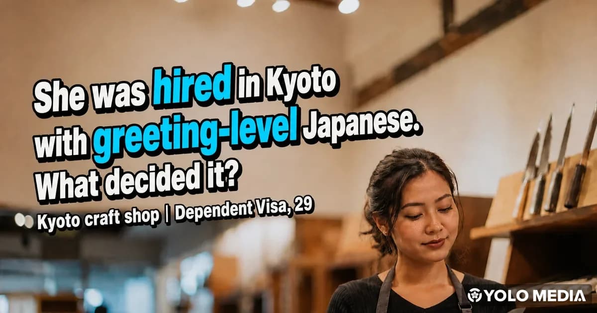 Can You Work Part-Time on a Dependent Visa? Hired With Almost No Japanese