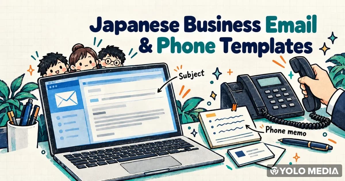 Japanese Business Email & Phone Guide 2026: Work Templates