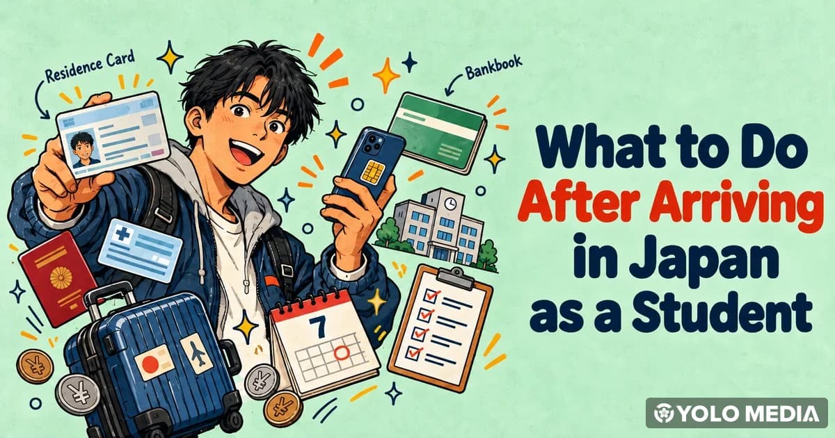 What to Do After Arriving in Japan as a Student (2026)