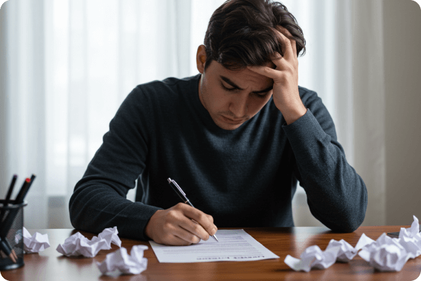 It's hard to write in Japanese!