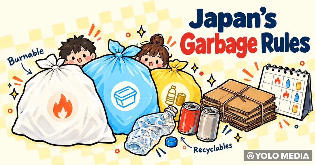 Garbage Rules in Japan: Sorting, Bulky Items & Appliances