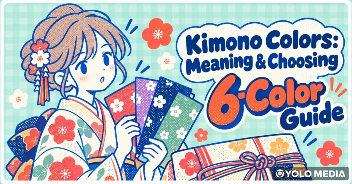 Kimono Colors Meaning: A 6-Color Guide to Japanese Culture